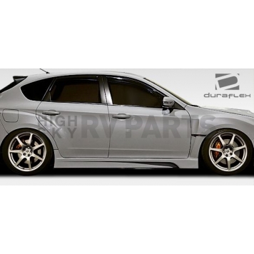 Extreme Dimensions Side Skirt - Primered Fiberglass Reinforced Plastic Black Set of 4 - 107871