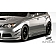 Extreme Dimensions Side Skirt - Primered Fiberglass Reinforced Plastic Black Set of 4 - 107871