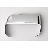 Putco Exterior Mirror Cover Driver And Passenger Side Silver ABS Plastic Set Of 2 - 400520