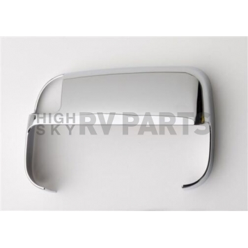 Putco Exterior Mirror Cover Driver And Passenger Side Silver ABS Plastic Set Of 2 - 400520