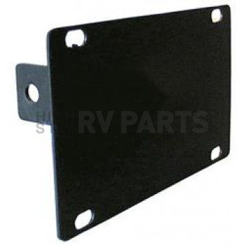 Draw-Tite License Plate Bracket - Black Steel - 5443