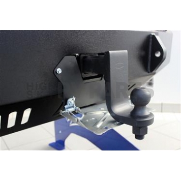Iron Cross License Plate Bracket Silver - ICFLP20