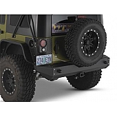 Warrior Products Bumper Rock Crawler 1-Piece Design Steel Black - 593