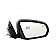 K-Source Exterior Mirror Power OEM Black Single - 60613C