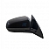 K-Source Exterior Mirror Power OEM Black Single - 60613C