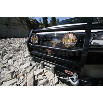 ARB Bumper Steel Powder Coated Deluxe Bar Black 1-Piece - 3462020-3