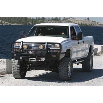 ARB Bumper Steel Powder Coated Deluxe Bar Black 1-Piece - 3462020-4