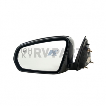 K-Source Exterior Mirror Power OEM Black Single - 60614C