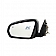 K-Source Exterior Mirror Power OEM Black Single - 60614C