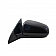 K-Source Exterior Mirror Power OEM Black Single - 60614C