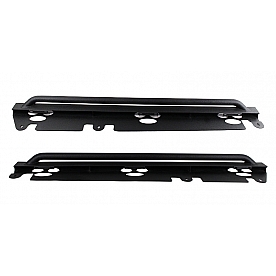 Fishbone Offroad Rocker Panel Guard - Black Box And Tube Powder Coated Steel - FB23011