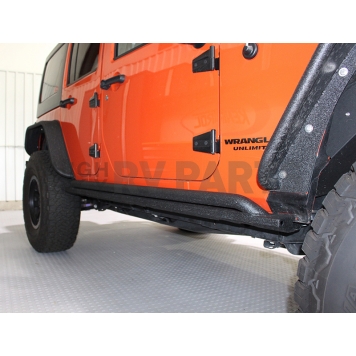 Fishbone Offroad Rocker Panel Guard - Black Box And Tube Powder Coated Steel - FB23011-4