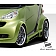 Extreme Dimensions Side Skirt - Primered Fiberglass Reinforced Plastic Black Set of 4 - 107840
