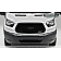 T-Rex Truck Products Grille Insert - Horizontal Bar Hexagonal Black Powder Coated Aluminum - 6205751
