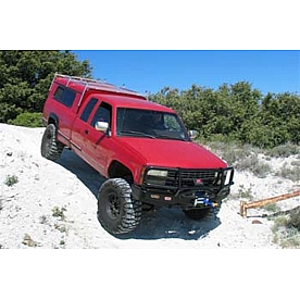 ARB Bumper Steel Powder Coated Deluxe Bar Black 1-Piece - 3462030