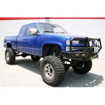ARB Bumper Steel Powder Coated Deluxe Bar Black 1-Piece - 3462030-2