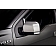 Putco Exterior Mirror Cover Driver And Passenger Side Silver ABS Plastic Set Of 2 - 401161