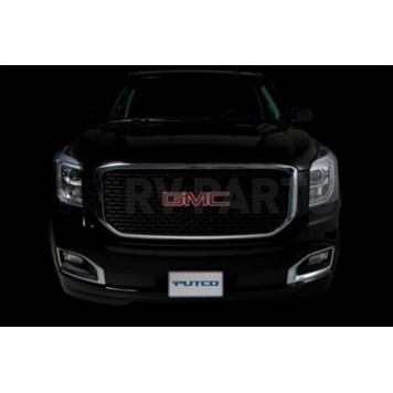 Putco Grille Insert - Black Powder Coated Aluminum Rectangular - 270519B