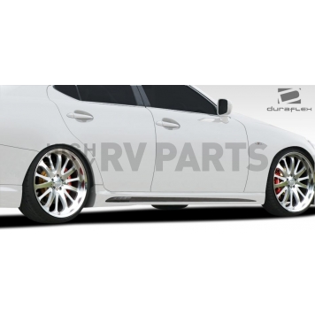 Extreme Dimensions Side Skirt - Primered Fiberglass Reinforced Plastic Black Set of 2 - 107774