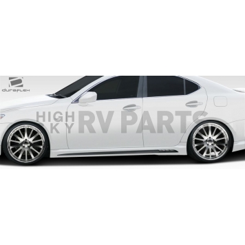 Extreme Dimensions Side Skirt - Primered Fiberglass Reinforced Plastic Black Set of 2 - 107774-1