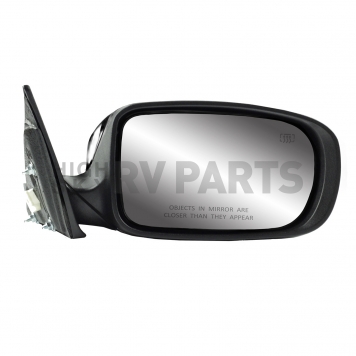 K-Source Exterior Mirror Manual Rectangular Black Single - 60621C
