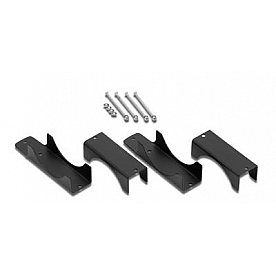 Warrior Products License Plate Bracket - Steel Black - 50000