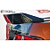 Extreme Dimensions Spoiler - Custom Gloss Carbon Fiber Clear - 105822