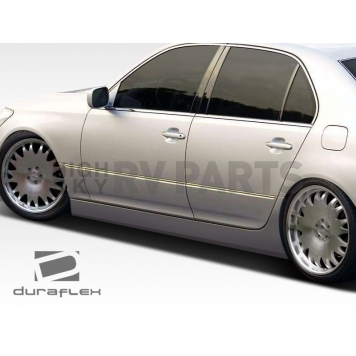 Extreme Dimensions Side Skirt - Primered Fiberglass Reinforced Plastic Black Set of 2 - 107781-1