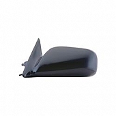 K-Source Exterior Mirror Manual OEM Black Single - 70546T