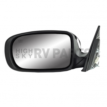 K-Source Exterior Mirror Manual OEM Black Single - 60622C