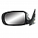 K-Source Exterior Mirror Manual OEM Black Single - 60622C