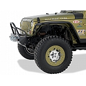 Warrior Products Bumper Rock Crawler 1-Piece Design Steel Black - 597