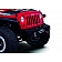 Warrior Products Bumper Rock Crawler 1-Piece Design Steel Black - 597