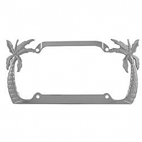 Pilot Automotive License Plate Frame - Silver Die Cast Zinc - WL104C