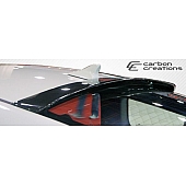 Extreme Dimensions Spoiler - Roof Mount Primered Fiberglass Black - 105834