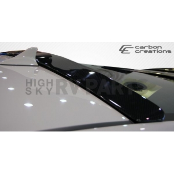 Extreme Dimensions Spoiler - Roof Mount Primered Fiberglass Black - 105834-3