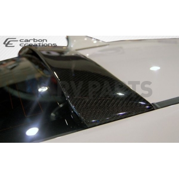 Extreme Dimensions Spoiler - Roof Mount Primered Fiberglass Black - 105834-7