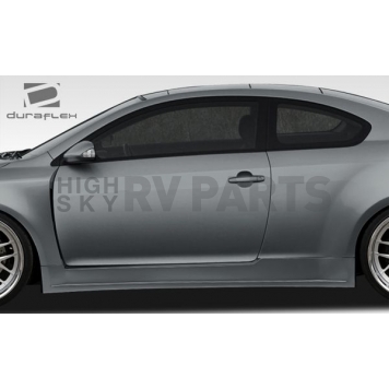 Extreme Dimensions Side Skirt - Primered Fiberglass Reinforced Plastic Black Set of 2 - 107053