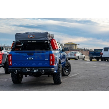 Road Armor Bumper Stealth 1-Piece Design Steel Black - 6191R0B-1