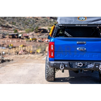 Road Armor Bumper Stealth 1-Piece Design Steel Black - 6191R0B-2