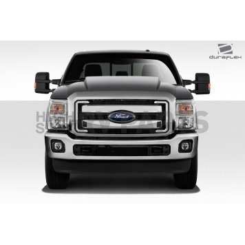 Extreme Dimensions Hood - Fiberglass Black - 112354-1