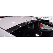 Extreme Dimensions Spoiler - Roof Mount Gloss Carbon Fiber Clear - 105835