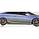Extreme Dimensions Side Skirt - Primered Fiberglass Reinforced Plastic Black Set of 2 - 107023