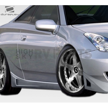 Extreme Dimensions Side Skirt - Primered Fiberglass Reinforced Plastic Black Set of 2 - 107023-2