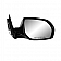 K-Source Exterior Mirror Electric OEM Black Single - 65029Y