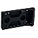 Warrior Products License Plate Bracket - Steel Black - 1558