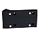 Warrior Products License Plate Bracket - Steel Black - 1558
