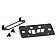 Warrior Products License Plate Bracket - Steel Black - 1558