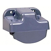 Peterson Mfg. License Plate Bracket - Gray Polycarbonate - 15014