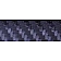 American Car Craft License Plate Frame - Standard Design With SS Letter Stainless Steel With Carbon Fiber Letter - 102097BLK
